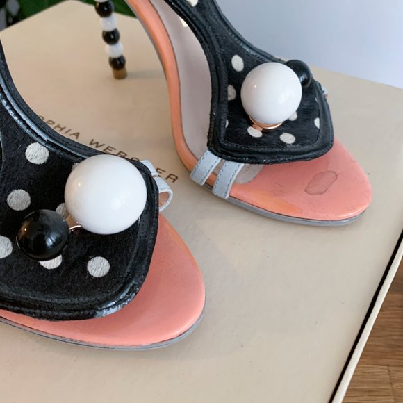 Sophia Webster Mollie Polka Dot Heel - Picture 2 of 7